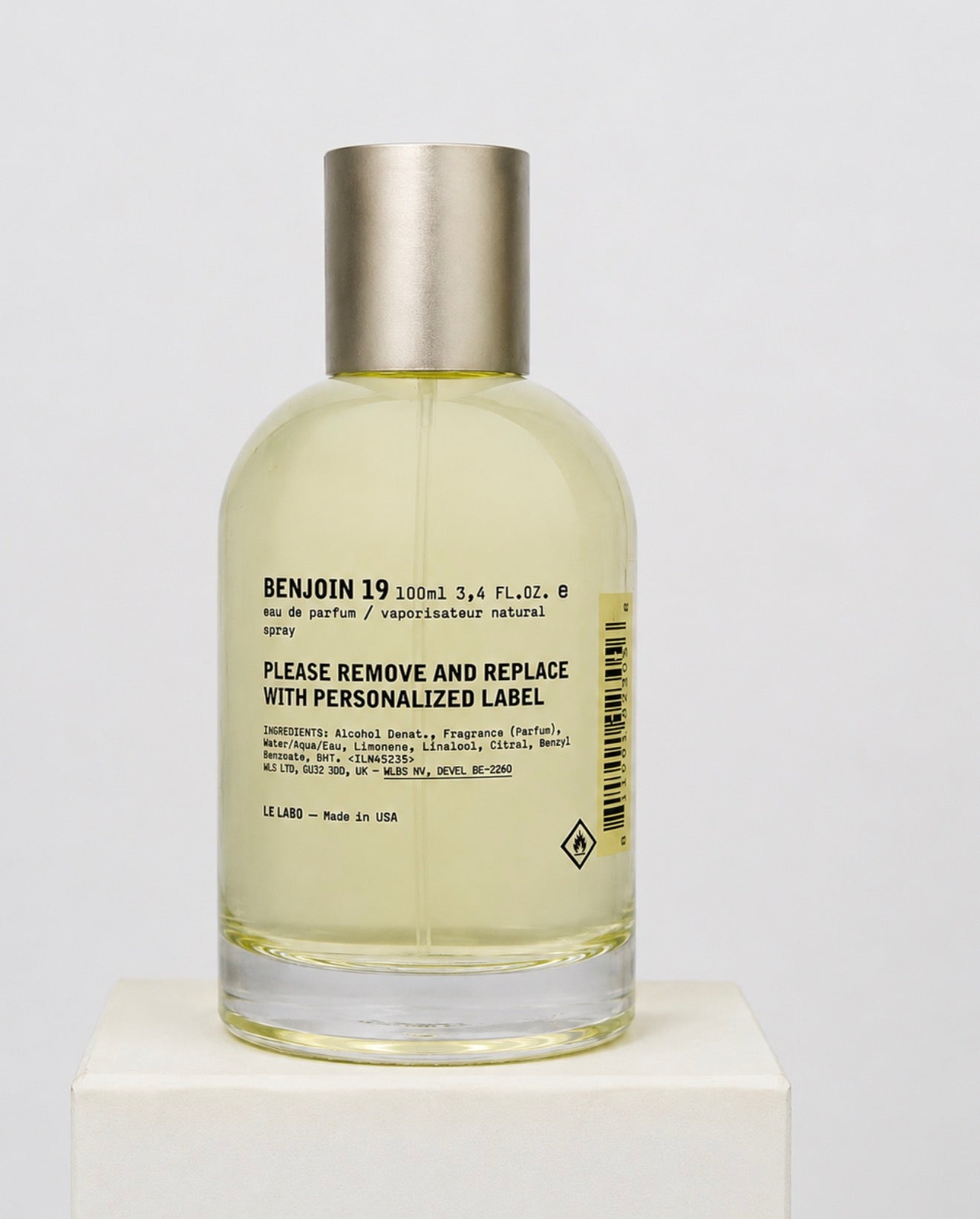 Le Labo Benjoin 19 Moscow City Exclusive Tester with Cap no box