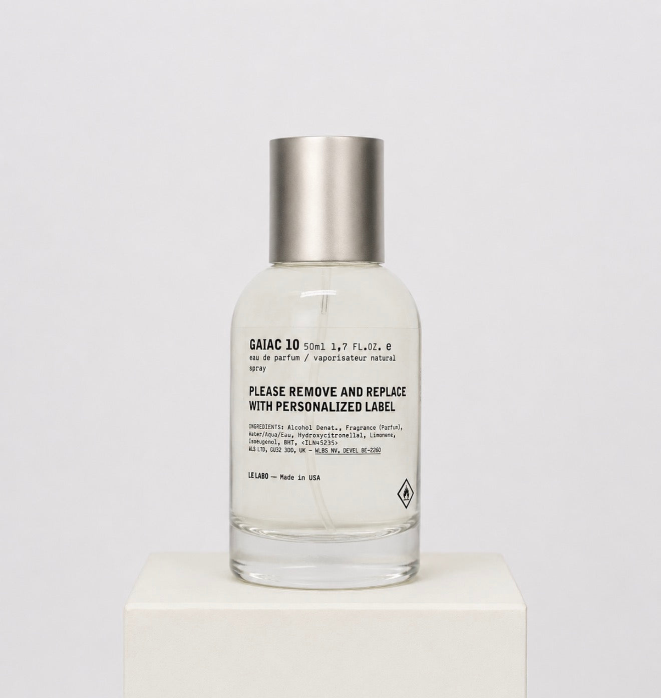 Le Labo Gaiac 10  Tokyo City Exclusive 
50ML Tester (No Box with cap )