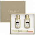 Penhaligon’s Halfeti Gift Set – 10ml Eau de Parfum Travel Spray, 30ml Body Wash & 30ml Body Lotion